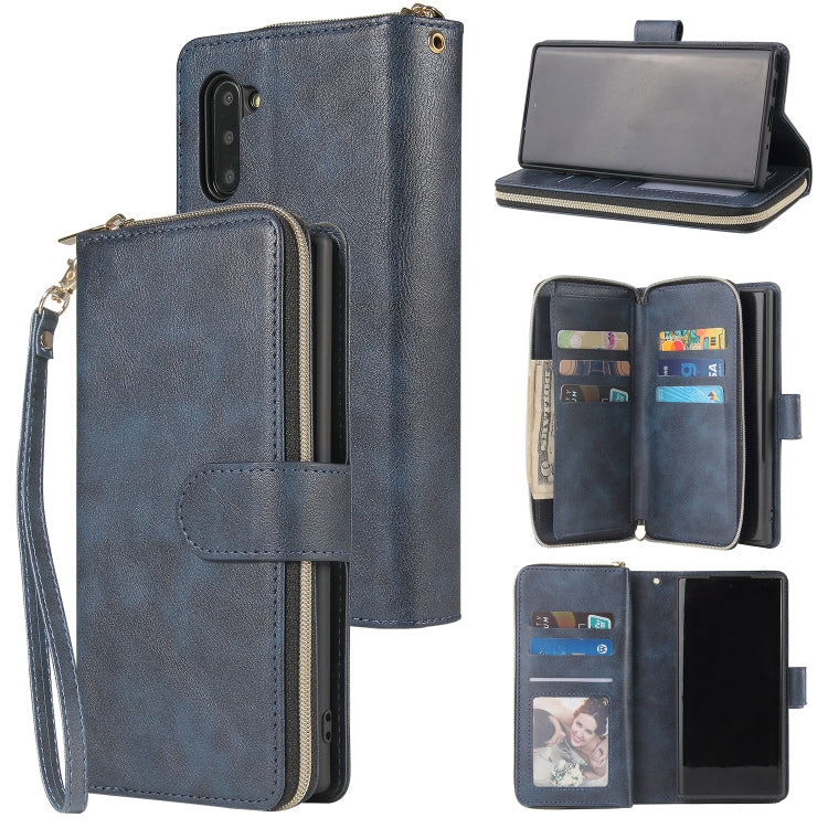 Zipper Wallet Bag Horizontal Flip PU Leather Case with Holder & 9 Card Slots & Wallet & Lanyard & Photo Frame, For Samsung Galaxy A51, For Samsung Galaxy A51 5G, For Samsung Galaxy A70, For Samsung Galaxy A71, For Samsung Galaxy A71 5G                 ...