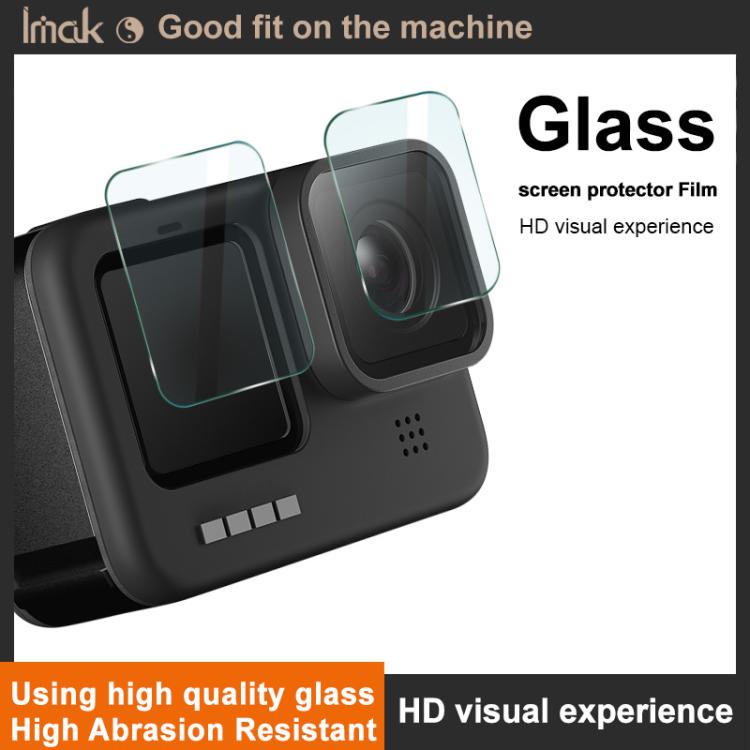 imak Tempered Glass Film with Camera Lens Film, For GoPro LIT HERO