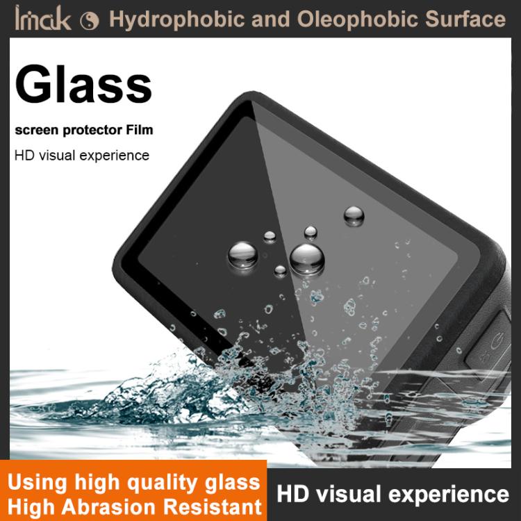 imak Tempered Glass Film with Camera Lens Film, For GoPro LIT HERO