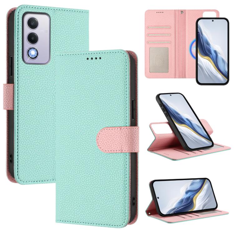 Detachable Litchi Texture Magnetic Vegan Leather Phone Case, For OPPO A3 Pro Global / A3 Energy, For OPPO Reno12 Pro Global, For OPPO Reno12 Global