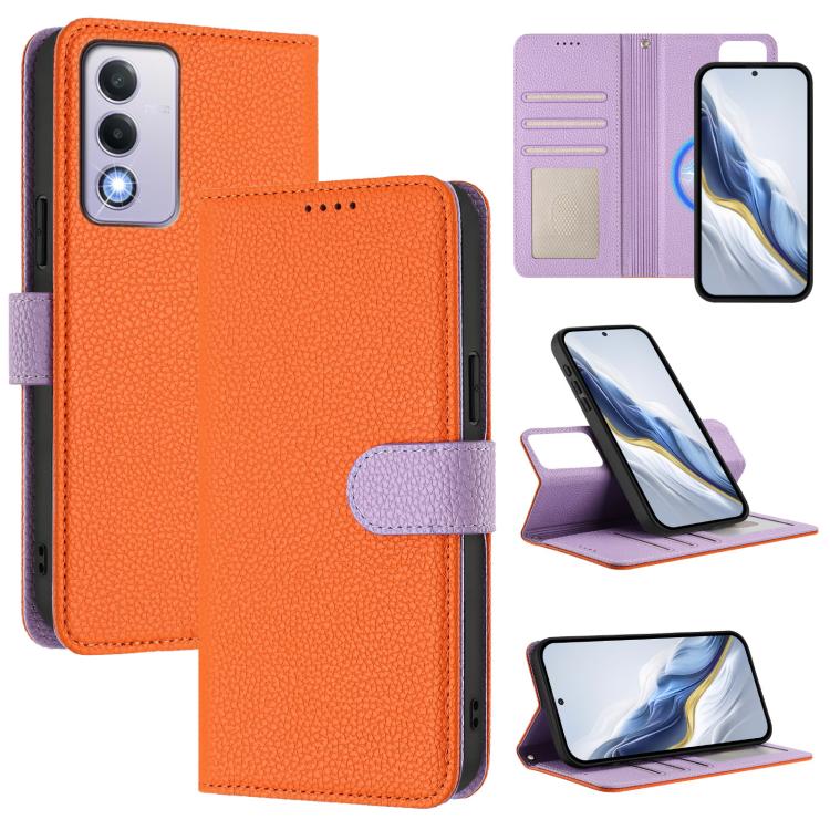 Detachable Litchi Texture Magnetic Vegan Leather Phone Case, For OPPO A3 Pro Global / A3 Energy, For OPPO Reno12 Pro Global, For OPPO Reno12 Global