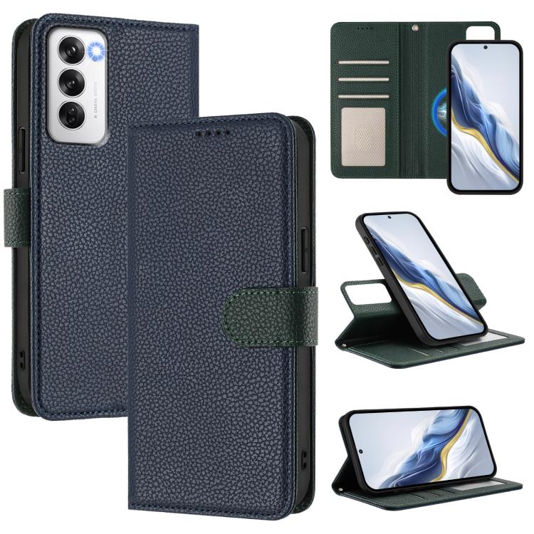 Detachable Litchi Texture Magnetic Vegan Leather Phone Case, For OPPO A3 Pro Global / A3 Energy, For OPPO Reno12 Pro Global, For OPPO Reno12 Global