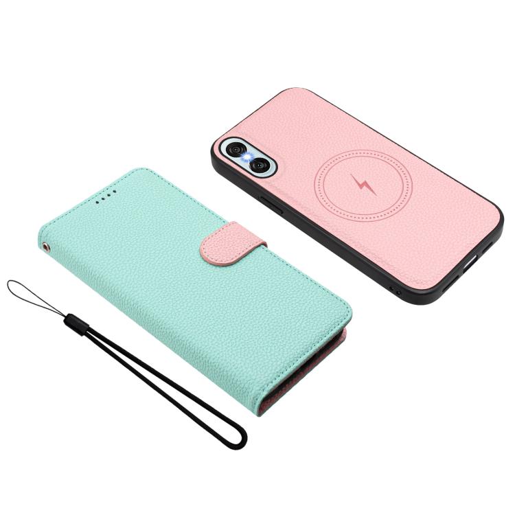 Detachable Litchi Texture Magnetic Vegan Leather Phone Case, For Sony Xperia 10 VI, For Sony Xperia 1 VI