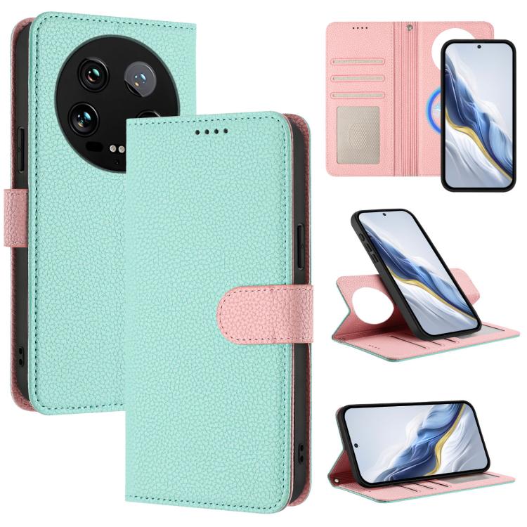 Detachable Litchi Texture Magnetic Vegan Leather Phone Case, For Xiaomi 15 Pro, For Xiaomi 15, For Xiaomi 14T Pro, For Xiaomi 14T, For Xiaomi 14 Ultra