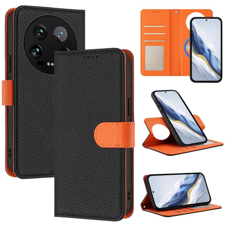 Detachable Litchi Texture Magnetic Vegan Leather Phone Case, For Xiaomi 15 Pro, For Xiaomi 15, For Xiaomi 14T Pro, For Xiaomi 14T, For Xiaomi 14 Ultra
