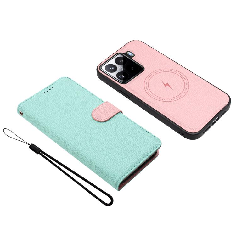 Detachable Litchi Texture Magnetic Vegan Leather Phone Case, For Xiaomi 15 Pro, For Xiaomi 15, For Xiaomi 14T Pro, For Xiaomi 14T, For Xiaomi 14 Ultra