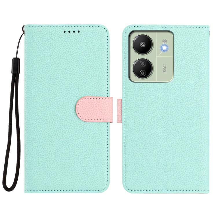 Detachable Litchi Texture Magnetic Vegan Leather Phone Case, For Redmi 13C Global / Poco C65 / M6 5G, For Redmi Note 13 4G Global, For Redmi Note 13 Pro 5G Global / Poco X6, For Redmi Note 13 5G Global, For Redmi Note 13 Pro+