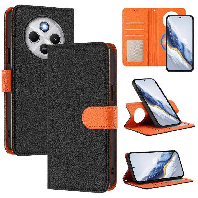 Detachable Litchi Texture Magnetic Vegan Leather Phone Case, For Redmi 14C 4G / 14R 5G / Poco C75, For Redmi Note 14 5G Global, For Redmi Note 14 Pro+ 5G Global, For Redmi Note 14 Pro 5G Global, For Redmi 13 4G / 5G / Note 13R                          ...