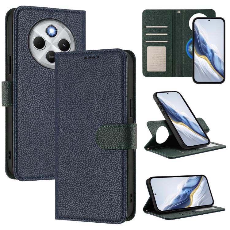 Detachable Litchi Texture Magnetic Vegan Leather Phone Case, For Redmi 14C 4G / 14R 5G / Poco C75, For Redmi Note 14 5G Global, For Redmi Note 14 Pro+ 5G Global, For Redmi Note 14 Pro 5G Global, For Redmi 13 4G / 5G / Note 13R                          ...