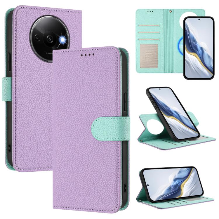 Detachable Litchi Texture Magnetic Vegan Leather Phone Case, For Redmi 14C 4G / 14R 5G / Poco C75, For Redmi Note 14 5G Global, For Redmi Note 14 Pro+ 5G Global, For Redmi Note 14 Pro 5G Global, For Redmi 13 4G / 5G / Note 13R                          ...