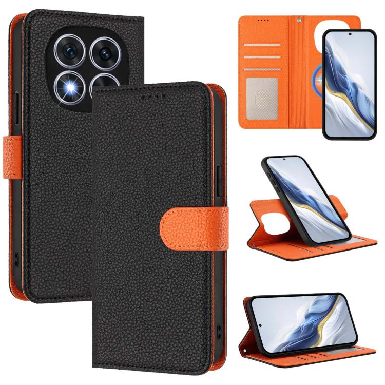 Detachable Litchi Texture Magnetic Vegan Leather Phone Case, For Redmi 14C 4G / 14R 5G / Poco C75, For Redmi Note 14 5G Global, For Redmi Note 14 Pro+ 5G Global, For Redmi Note 14 Pro 5G Global, For Redmi 13 4G / 5G / Note 13R                          ...