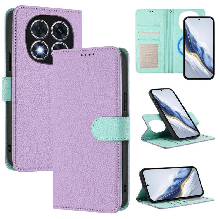 Detachable Litchi Texture Magnetic Vegan Leather Phone Case, For Redmi 14C 4G / 14R 5G / Poco C75, For Redmi Note 14 5G Global, For Redmi Note 14 Pro+ 5G Global, For Redmi Note 14 Pro 5G Global, For Redmi 13 4G / 5G / Note 13R                          ...