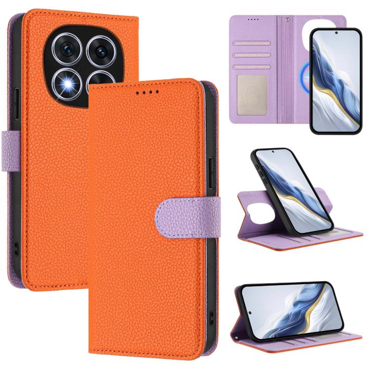 Detachable Litchi Texture Magnetic Vegan Leather Phone Case, For Redmi 14C 4G / 14R 5G / Poco C75, For Redmi Note 14 5G Global, For Redmi Note 14 Pro+ 5G Global, For Redmi Note 14 Pro 5G Global, For Redmi 13 4G / 5G / Note 13R                          ...