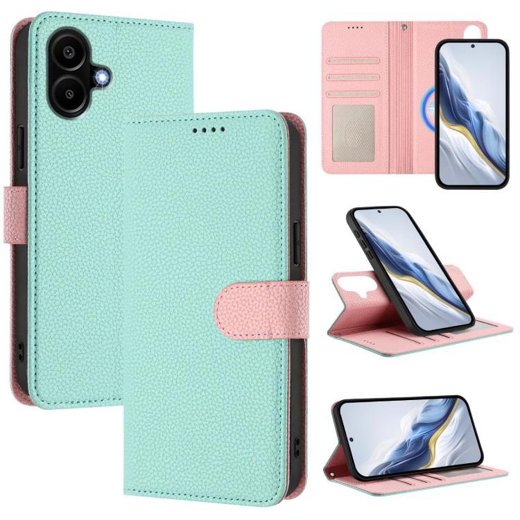 Detachable Litchi Texture Magnetic Vegan Leather Phone Case, For Samsung Galaxy A17 5G / 4G, For Samsung Galaxy A07 5G / 4G, For Samsung Galaxy A06 5G / 4G, For Samsung Galaxy A56 5G, For Samsung Galaxy A26 5G, For Samsung Galaxy A36 5G                ...