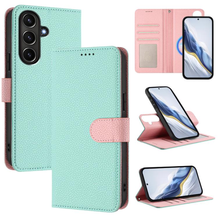 Detachable Litchi Texture Magnetic Vegan Leather Phone Case, For Samsung Galaxy A17 5G / 4G, For Samsung Galaxy A07 5G / 4G, For Samsung Galaxy A06 5G / 4G, For Samsung Galaxy A56 5G, For Samsung Galaxy A26 5G, For Samsung Galaxy A36 5G                ...