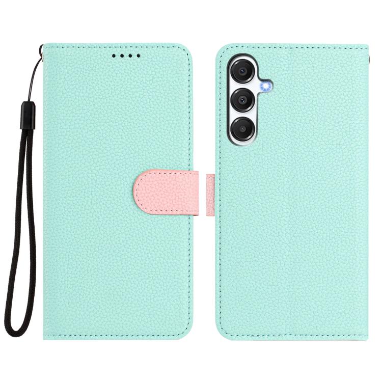 Detachable Litchi Texture Magnetic Vegan Leather Phone Case, For Samsung Galaxy M35 5G, For Samsung Galaxy C55 / M55, For Samsung Galaxy F15 / M15, For Samsung Galaxy F34 / M34, For Samsung Galaxy F54 / M54, For Samsung Galaxy M14 5G