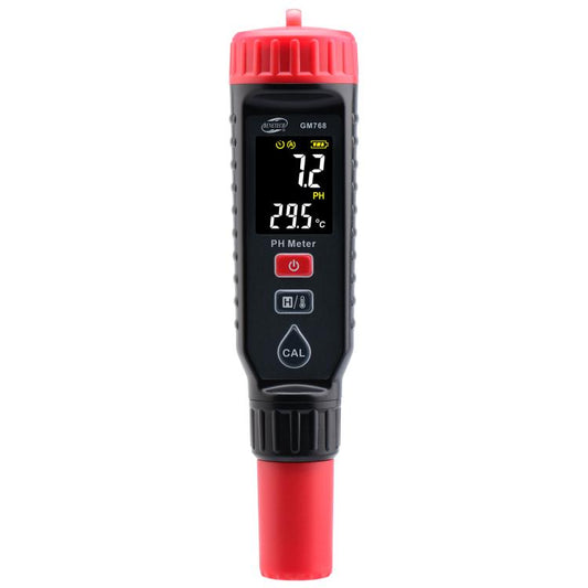BENETECH GM768 Color Screen High Precision Pen-Type PH Meter Tester, GM768