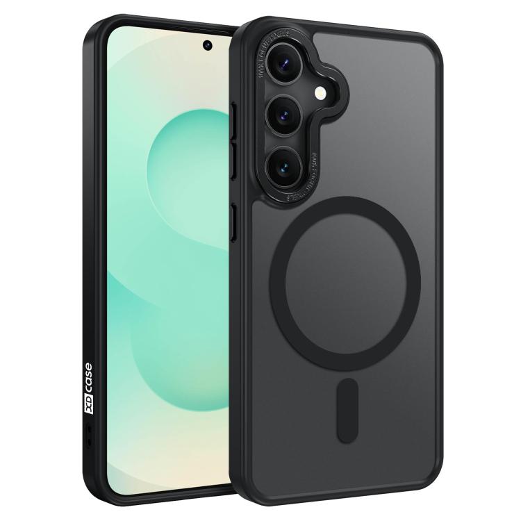 XDcase Metal Lens Frame Skin Feel Magnetic Phone Case, For Samsung Galaxy S25 5G, For Samsung Galaxy S25+ 5G, For Samsung Galaxy S25 Ultra 5G, For Samsung Galaxy S24 Ultra 5G, For Samsung Galaxy S24+ 5G