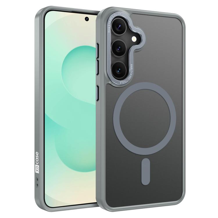 XDcase Metal Lens Frame Skin Feel Magnetic Phone Case, For Samsung Galaxy S25 5G, For Samsung Galaxy S25+ 5G, For Samsung Galaxy S25 Ultra 5G, For Samsung Galaxy S24 Ultra 5G, For Samsung Galaxy S24+ 5G