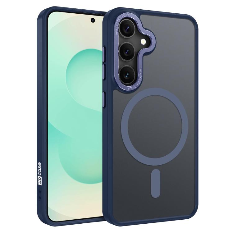 XDcase Metal Lens Frame Skin Feel Magnetic Phone Case, For Samsung Galaxy S25 5G, For Samsung Galaxy S25+ 5G, For Samsung Galaxy S25 Ultra 5G, For Samsung Galaxy S24 Ultra 5G, For Samsung Galaxy S24+ 5G