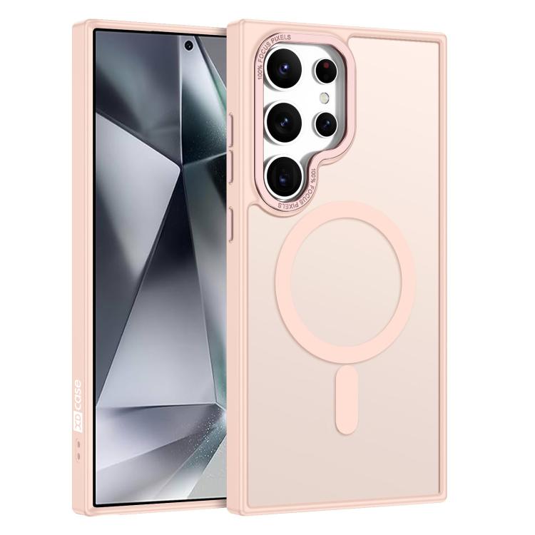XDcase Metal Lens Frame Skin Feel Magnetic Phone Case, For Samsung Galaxy S25 5G, For Samsung Galaxy S25+ 5G, For Samsung Galaxy S25 Ultra 5G, For Samsung Galaxy S24 Ultra 5G, For Samsung Galaxy S24+ 5G