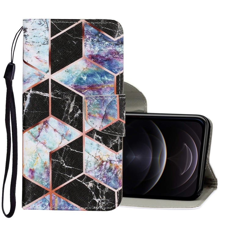 Coloured Drawing Pattern Horizontal Flip PU Leather Case with Holder & Card Slots & Wallet & Lanyard, For iPhone XS Max, For iPhone 12 mini, For iPhone 12 / 12 Pro