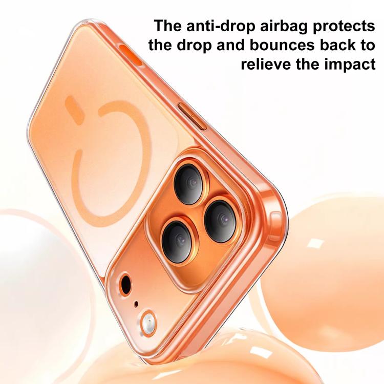 XDcase Frosted Transparent Magnetic Shockproof Phone Case, For iPhone 18 Pro, For iPhone 18 Pro Max, For iPhone 17 Pro Max, For iPhone 17 Pro, For iPhone 17