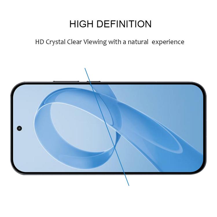 25pcs Supports Unlocking Ultra-thin 0.18mm Full Glue Full Cover Screen Protector Tempered Glass Film, For Redmi K90