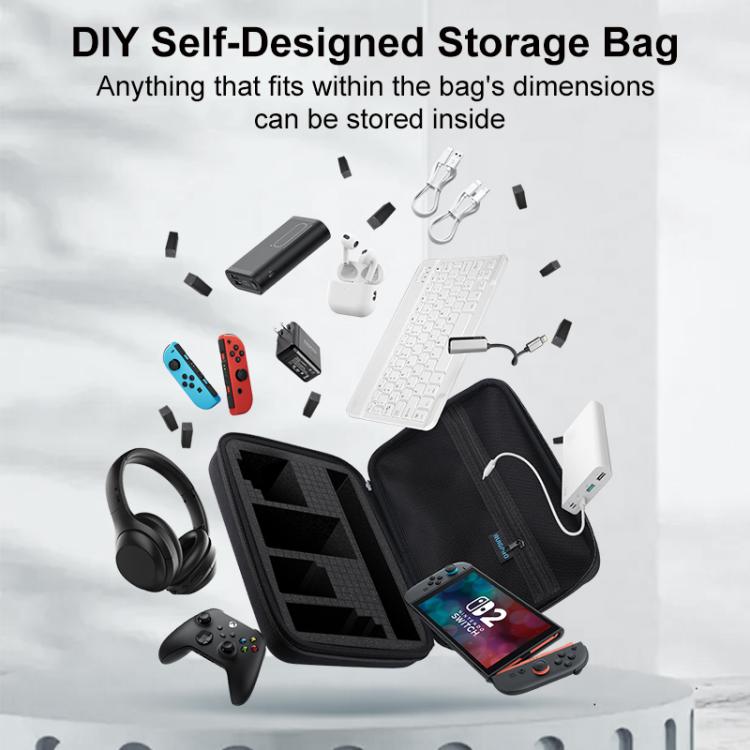 RUIGPRO DIY Multifunctional Digital Storage Bag Handbag, 31.5 x 23 x 7.5cm, 24 x 16.5 x 7.5cm