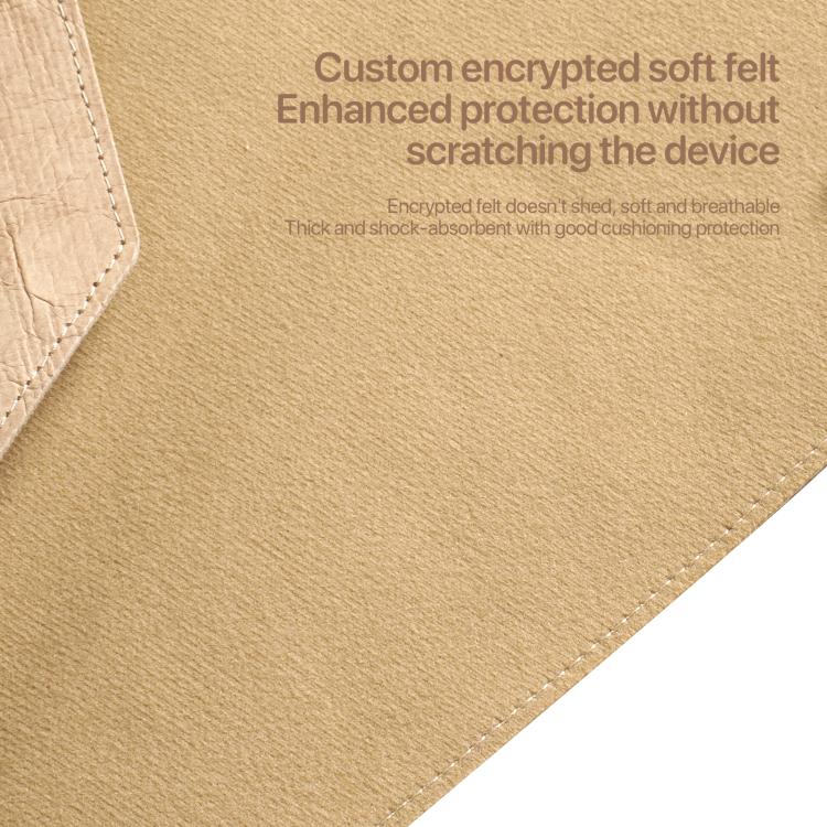 DUX DUCIS PLI Series DuPont Tyvek Paper Laptop Inner Lining Sleeve, For 13-14 inch, For 15-16 inch