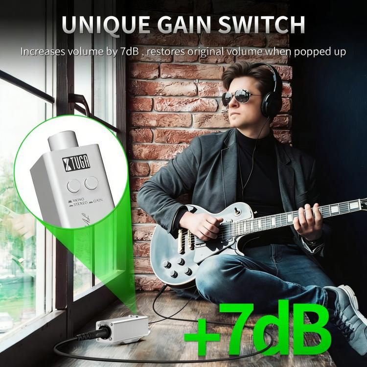 XTUGA LSY-20 Portable Professional Monitor Amplifier XLR Headphone Gain, LSY-20