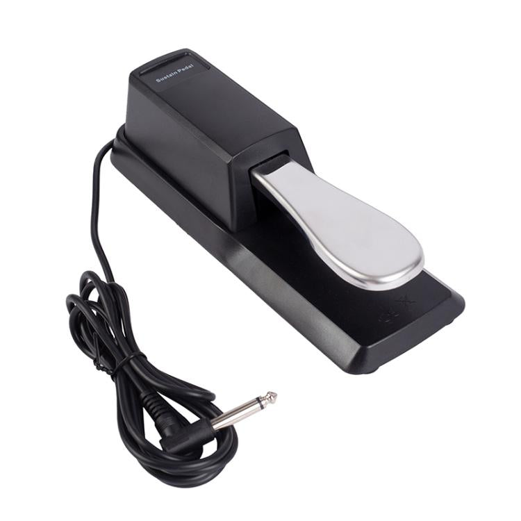 6.35mm Connector Piano Sustain Pedal MIDI Synthesizer Pedal, Cable Length: 1.85m, Cable Length: 1.85m