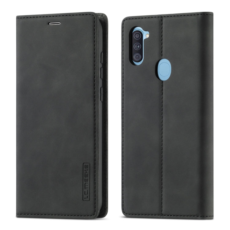 LC.IMEEK Strong Magnetism Ultra-thin Horizontal Flip Shockproof Matte TPU + PU Leather Case with Holder & Card Slots & Wallet, For Samsung Galaxy A11 / M11, For Samsung Galaxy A21s, For Samsung Galaxy A71 / M70s, For Samsung Galaxy A51 / M40s          ...