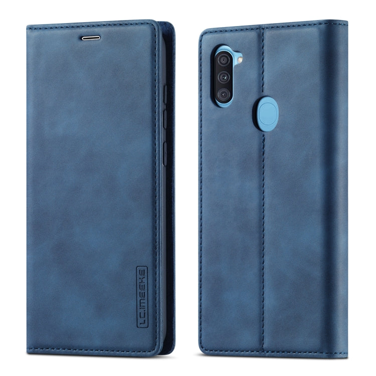 LC.IMEEK Strong Magnetism Ultra-thin Horizontal Flip Shockproof Matte TPU + PU Leather Case with Holder & Card Slots & Wallet, For Samsung Galaxy A11 / M11, For Samsung Galaxy A21s, For Samsung Galaxy A71 / M70s, For Samsung Galaxy A51 / M40s          ...