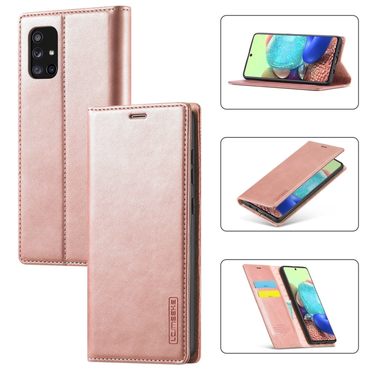 LC.IMEEK Strong Magnetism Ultra-thin Horizontal Flip Shockproof Matte TPU + PU Leather Case with Holder & Card Slots & Wallet, For Samsung Galaxy A11 / M11, For Samsung Galaxy A21s, For Samsung Galaxy A71 / M70s, For Samsung Galaxy A51 / M40s          ...