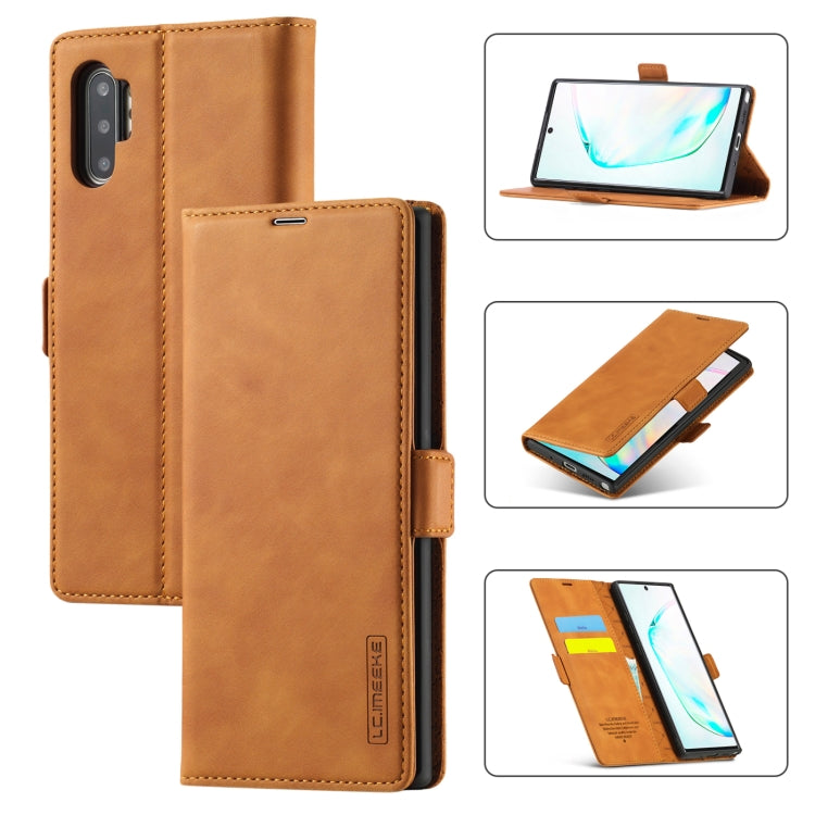 LC.IMEEK Strong Magnetism Ultra-thin Horizontal Flip Shockproof Matte TPU + PU Leather Case with Holder & Card Slots & Wallet, For Samsung Galaxy A11 / M11, For Samsung Galaxy A21s, For Samsung Galaxy A71 / M70s, For Samsung Galaxy A51 / M40s          ...