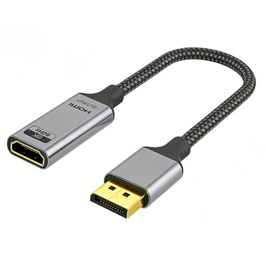 8K 60Hz 48Gbps Active DP 1.4 to HDTV2.1 Converter, DP 1.4 to HDTV2.1