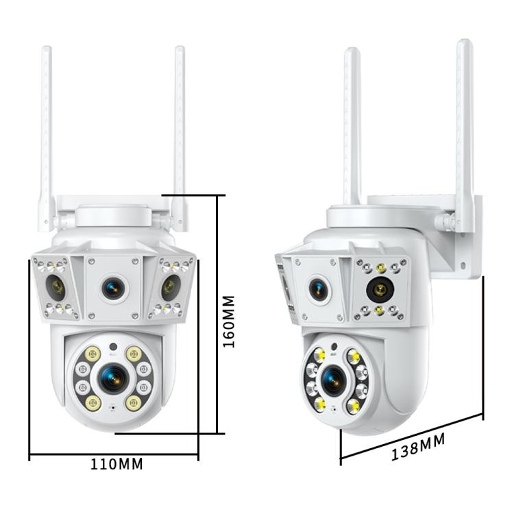 K30 1080P 3-screen Surveillance Camera, K30