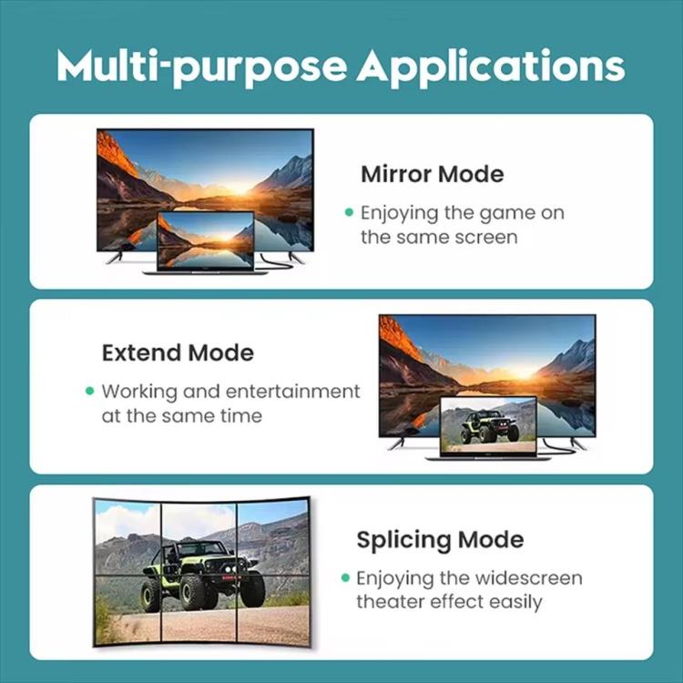 2M HDMI 2.1 8K HD Cable Connecting TV Computer Projector Video Cable, 2M