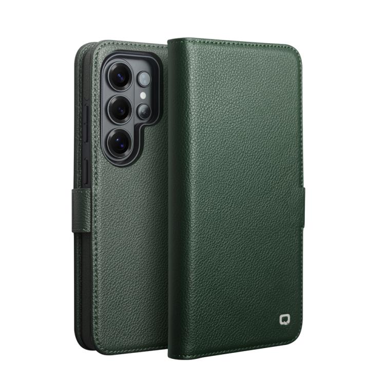 QIALINO Classics 3rd Genuine Leather Phone Case, For Samsung Galaxy S26 Ultra 5G
