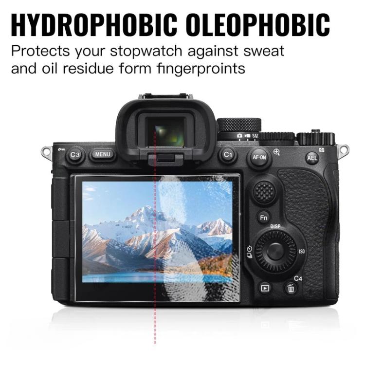 3pcs HD Anti-Scratch Anti-Fingerprint Tempered Glass Film, For Sony Alpha 7 V  / ILCE-7M5