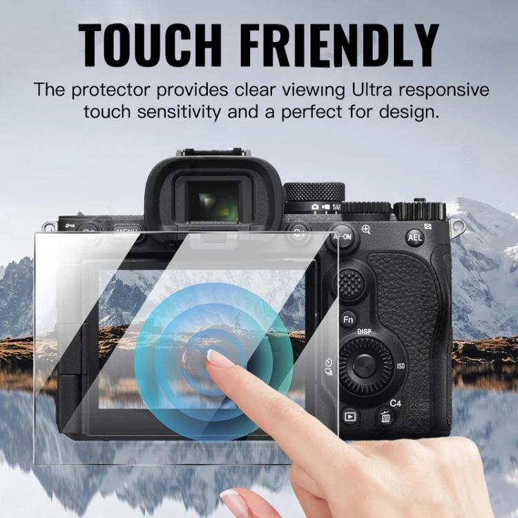3pcs HD Anti-Scratch Anti-Fingerprint Tempered Glass Film, For Sony Alpha 7 V  / ILCE-7M5