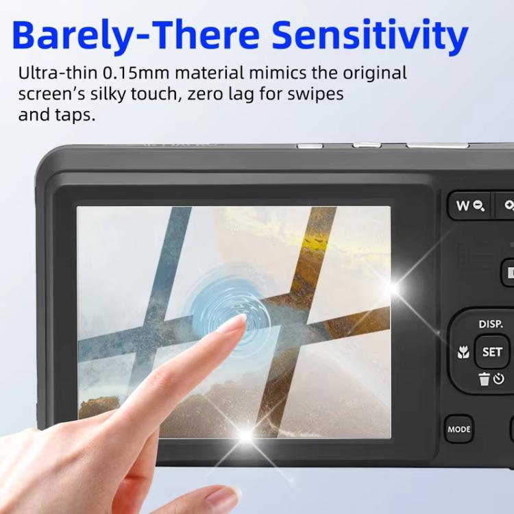 3pcs HD Anti-Scratch Anti-Fingerprint Tempered Glass Film, For Kodak PIXPRO FZ55