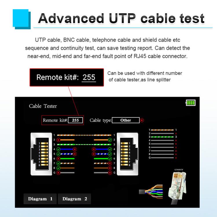 HD-52ACT Pro 5 inch Screen Engineering Treasure Coaxial AHD, CVI, TVI 5 in 1 Video Surveillance Tester, EU Plug, US Plug, UK Plug