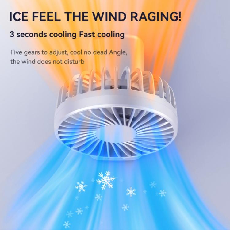 S1 Ice Feel Foldable Handheld Fan with LED Display