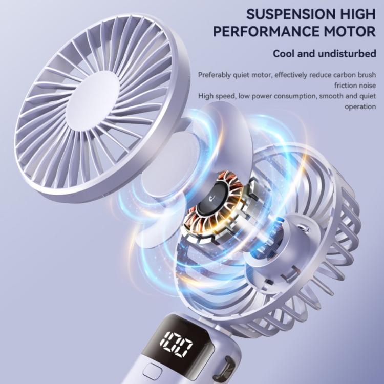 S1 Ice Feel Foldable Handheld Fan with LED Display