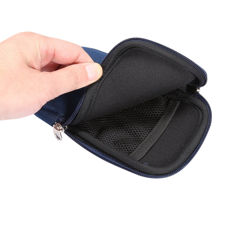 Universal Elasticity Zipper Protective Case Storage Bag with Lanyard For iPhone 12 / 12 Pro / 6.1 inch Smart Phones, For iPhone 12 / 12 Pro