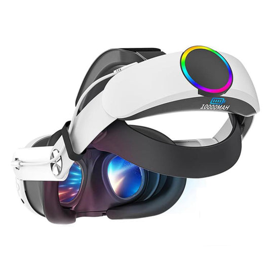 WG38 VR Head Strap with 1000mAh Battery, RGB Ver. For Meta Quest 3 / 3S, Magnetic Ver. For Meta Quest 3 / 3S, RGB Ver. For Meta Quest 2, For Meta Quest 2