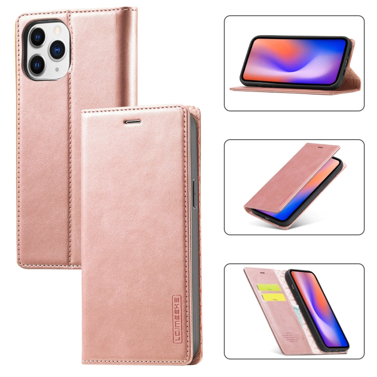 LC.IMEEKE Strong Magnetism Ultra-thin Horizontal Flip Shockproof Matte TPU + PU Leather Case with Holder & Card Slots & Wallet, For iPhone 12 mini, For iPhone 12 / 12 Pro, For iPhone 12 Pro Max, For iPhone 12 Pro, For iPhone XS / X, For iPhone XR      ...