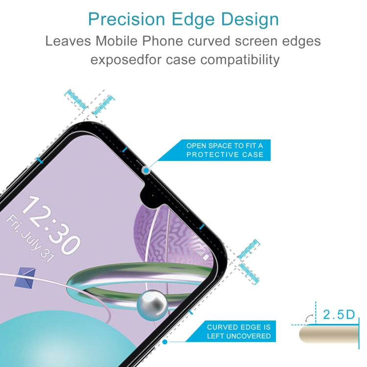 0.26mm 9H 2.5D Tempered Glass Film, For LG K31 (1 PC), For LG K40S (1 PC), For LG K41S (1 PC), For LG K50 (1 PC), For LG K50S (1 PC), For LG Q60 (1 PC), For LG Q61 (1 PC), For LG K51S (1 PC)